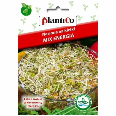 Nasiona na Kiełki Mix Energia 20 g - Plantico
