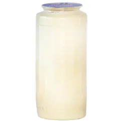 Biała Lampka Olejowa Nr 8 w Biodegradowalnym Pojemniku Biocellat® - AETERNA - Wyprzedaż