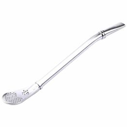 Bombilla Ze Stali Nierdzewnej do Yerba Mate 15,5 cm