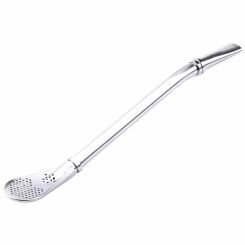 Bombilla Ze Stali Nierdzewnej do Yerba Mate 15,5 cm