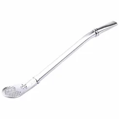 Bombilla Ze Stali Nierdzewnej do Yerba Mate 15,5 cm