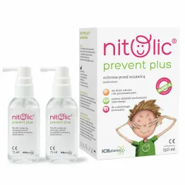 Pipi Nitolic Prevent Plus - Spray Ochrona Przed Wszawicą 150 ml - ICB Pharma