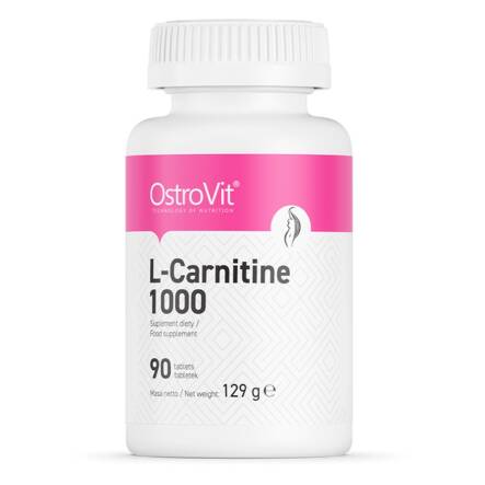 L-Carnitine 1000 90 Tabletek - OstroVit