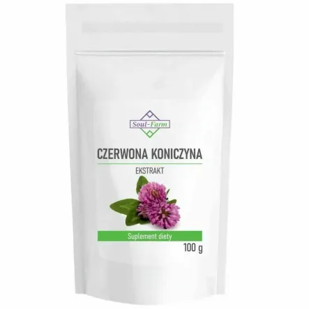 Koniczyna Czerwona Ekstrakt 100 g - Soul Farm