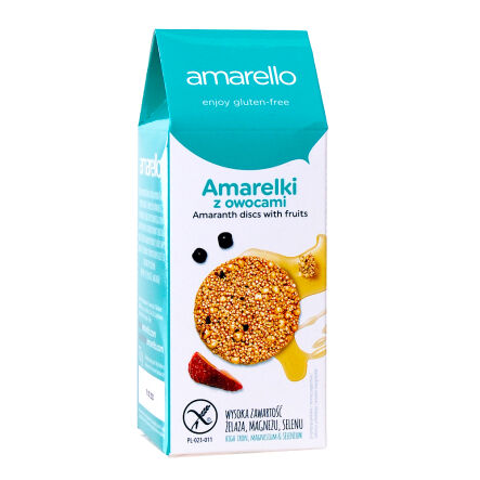 Amarelki z Owocami 72 g - Amarello