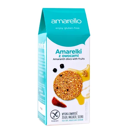 Amarelki z Owocami 72 g - Amarello
