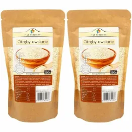 2 x Otręby Owsiane Bezglutenowe 250 g - Pięć Przemian