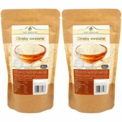 2 x Otręby Owsiane Bezglutenowe 250 g - Pięć Przemian