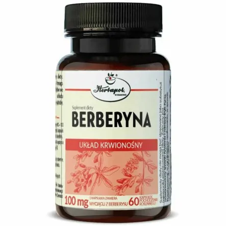BERBERYNA 60 Kapsułek - Herbapol Kraków