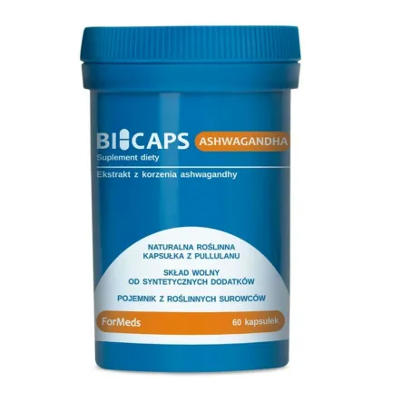 Bicaps  Ashwagandha 17,4 g 60 Porcji Formeds