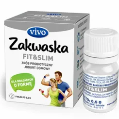 Zakwaska FIT and  SLIM 2 Sztuki 1 g (2x 0,5 g) - Vivo (COLD)