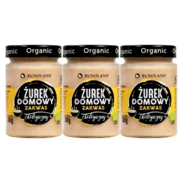 3 x Żurek Domowy Zakwas Bio 300 G - Runoland