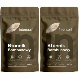 Błonnik Bambusowy 1 kg KETO (2 x 500 g) - Intenson