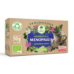 Herbatka Menopauza Eko 50 g (25 x 2 g) Suplement Diety - Dary Natury
