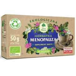 Herbatka Menopauza Eko 50 g (25x 2 g) - Dary Natury