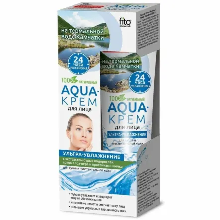 Aqua - Krem do Twarzy Ultra Nawilżenie 45 ml - Fitocosmetic - Wyprzedaż