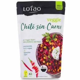 Chili Sin Carne Wegańskie Bio 320 g -  Lotao