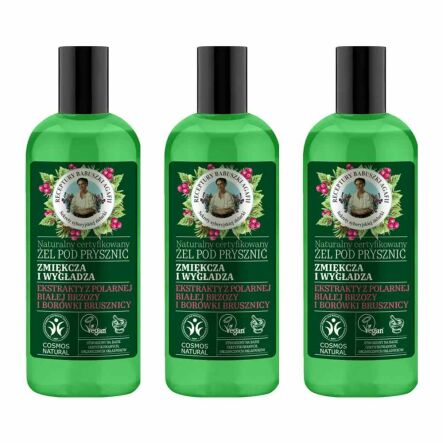 3 x Żel Pod Prysznic Antyoksydacyjny 260 ml - Agafii