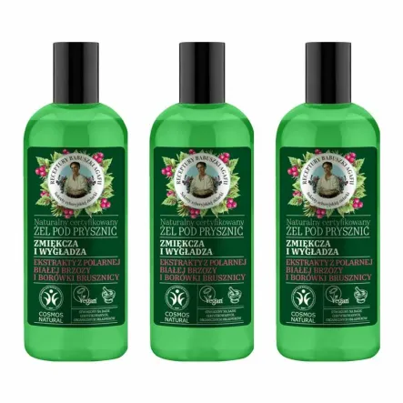 3 x Żel Pod Prysznic Antyoksydacyjny 260 ml - Agafii