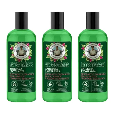 3 x Żel Pod Prysznic Antyoksydacyjny 260 ml - Agafii