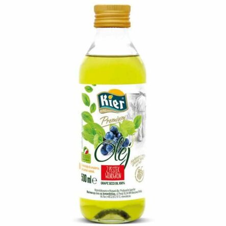 Olej z Pestek Winogron 500 ml - Kier