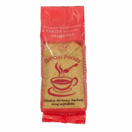 Cukier Trzcinowy Nierafinowany Demerara 500 g - Global Foods Helios