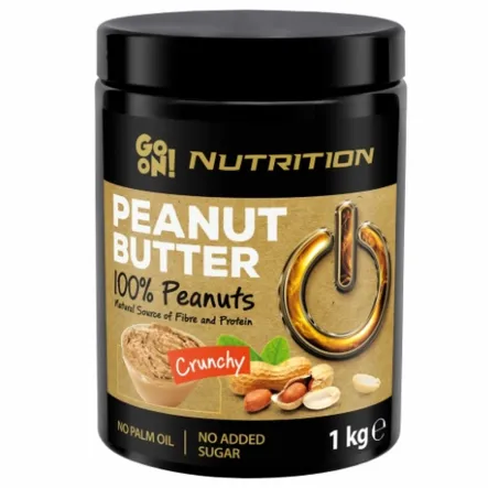 Go On Nutrition Peanut Butter Crunchy 100% 1 kg Sante