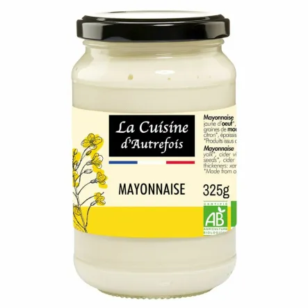Majonez Jajeczny Bio 325 g - La Cuisine D Autrefoi