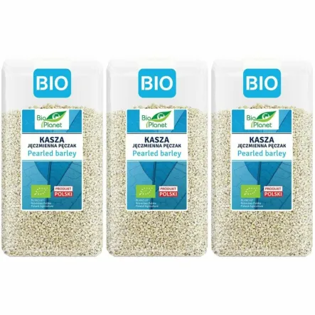3 x Kasza Jęczmienna Pęczak Bio 500 g - Bio Planet