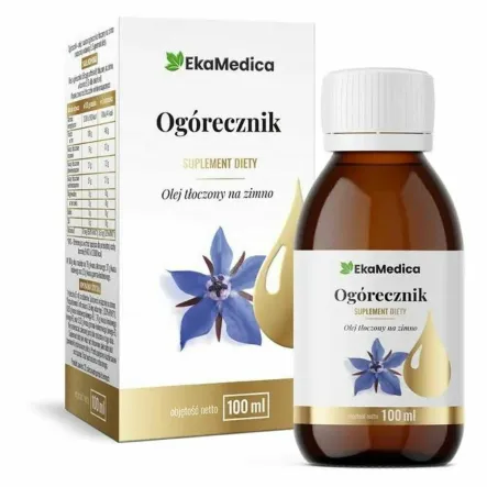 Olej z Ogórecznika 100 ml - EkaMedica