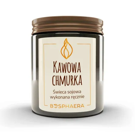Świeca Sojowa Kawowa Chmurka 190 g - Bosphaera