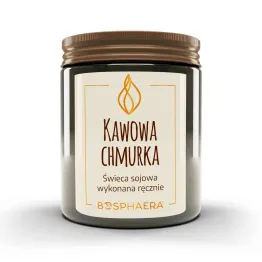 Świeca Sojowa Kawowa Chmurka 190 g - Bosphaera