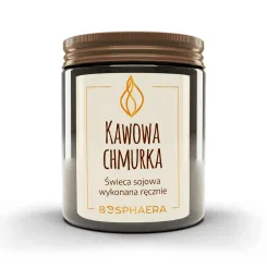 Świeca Sojowa Kawowa Chmurka 190 g - Bosphaera