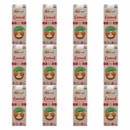 12 x Napój Kokosowy Classic Bez Dodatku Cukru  BIO 1 l - Ecomil