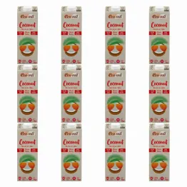 12 x Napój Kokosowy Classic Bez Dodatku Cukru  BIO 1 l - Ecomil