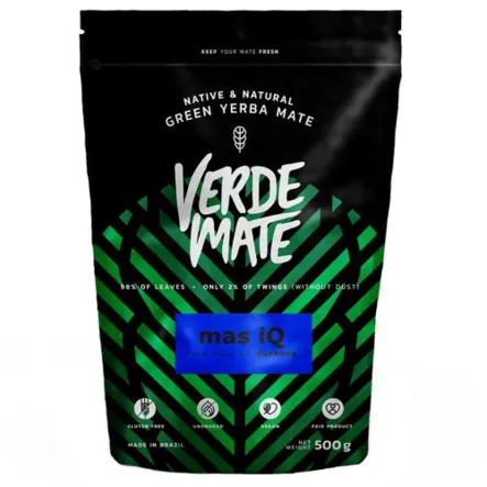 Yerba Mate Verde Mate Green Mas IQ 500 g 