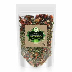 Sól Himalajska z Ziołami do Sałatek Bio 190 g - Dary Natury