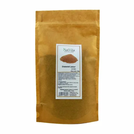 Diabelski Pazur Pocięty 100 G - Natvita