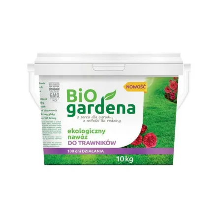 Nawóz Do Trawników Eko 10 Kg - Bio Gardena - Wyprzedaż