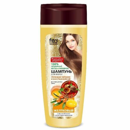 Szampon do Włosów ŻÓŁTKOWY 270 ml - Fitokosmetik