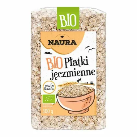 Płatki Jęczmienne Bio 300 g - Naura
