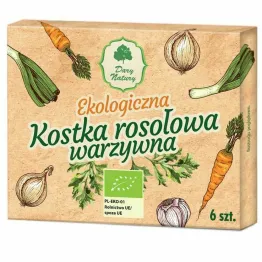 Kostka Rosołowa Warzywna EKO 60 g (6x 10 g) - Dary Natury