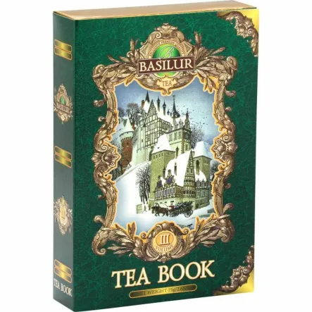 Herbata Book Volume III Green Zielona Liściasta z Dodatkami 75 g - BASILUR 