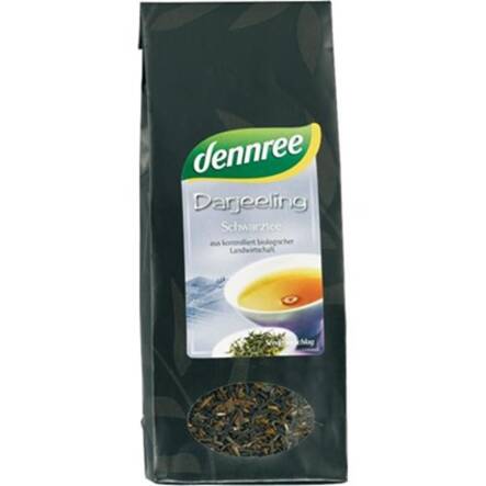 Herbata Czarna Darjeeling Liściasta Bio 100 g - Dennree