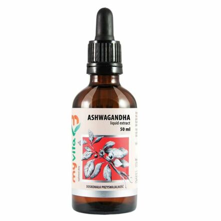 Ashwagandha Krople Liquid Extract 50 ml - MyVita