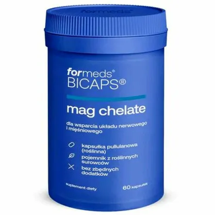 Bicaps Mag Chelate 60 Kapsułek - Formeds