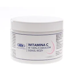 Witamina C z Dzikiej Róży w Proszku 300 g - Jantar ( Ascorbic Acid )