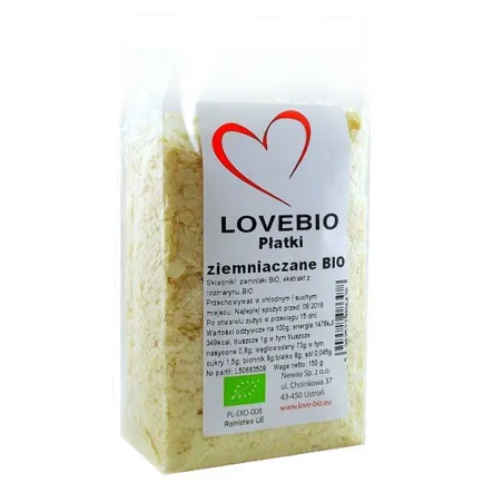 Płatki Ziemniaczane Bio 150g - LOVEBIO