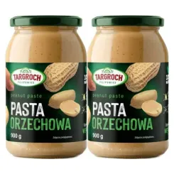 2 x Pasta Masło Orzechowe 900 g Targroch