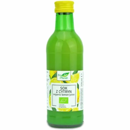 Sok z Cytryn NFC Bio 250 ml - Bio Planet - Sok z Cytryny Eko
